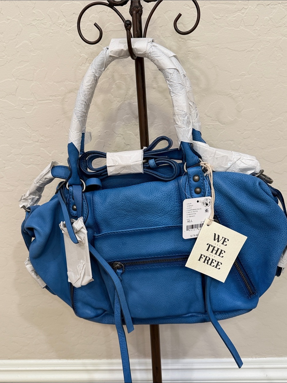SANTORINI BLUE *RARE* We the Free Baby Emerson Tote